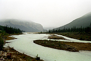 Údolí řeky Athabasca